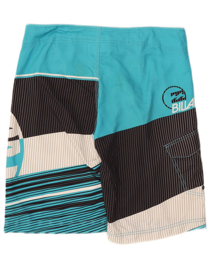 BILLABONG Calção de banho masculino gráfico médio bloco colorido multicolorido