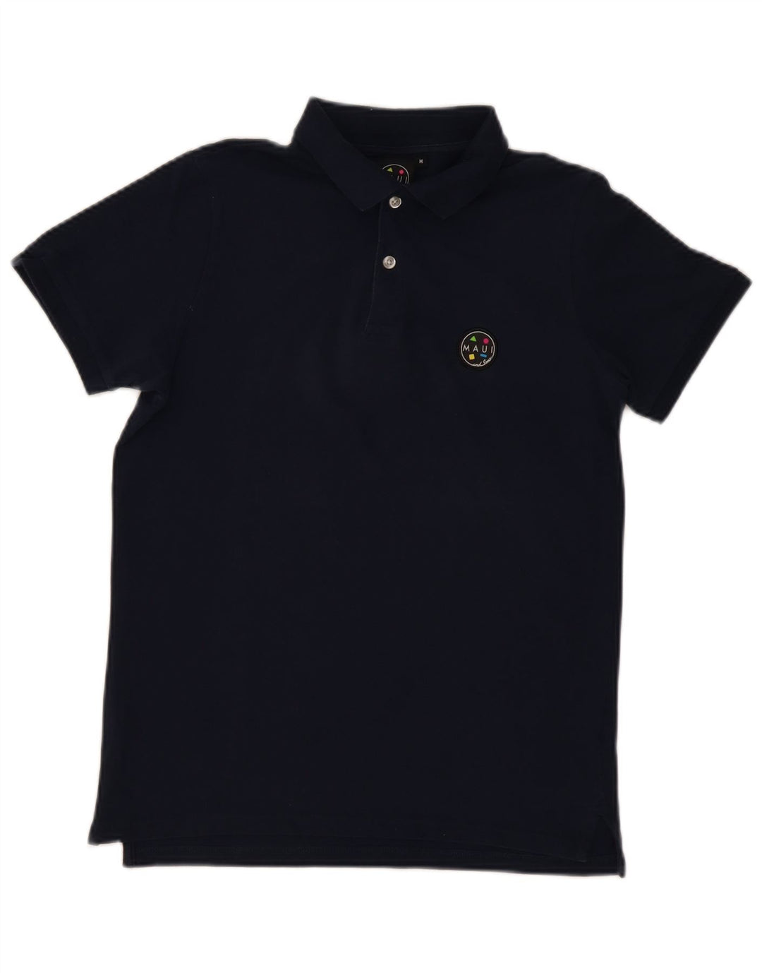 Camisa polo masculina Maui and Sons algodão azul marinho médio