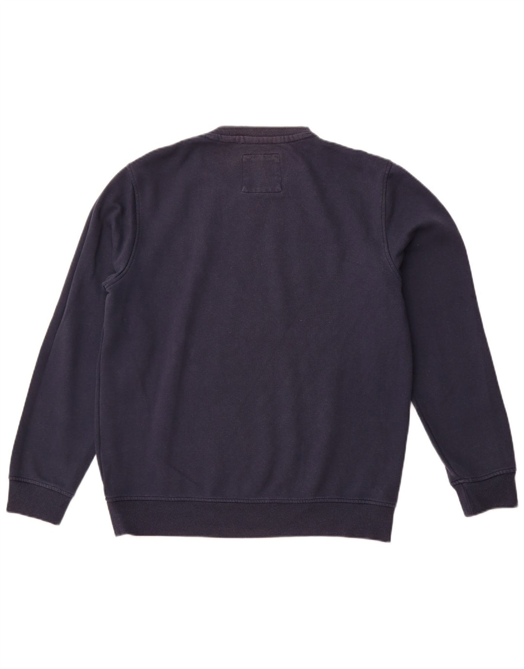 CREW CLOTHING Suéter masculino com moletom grande azul marinho