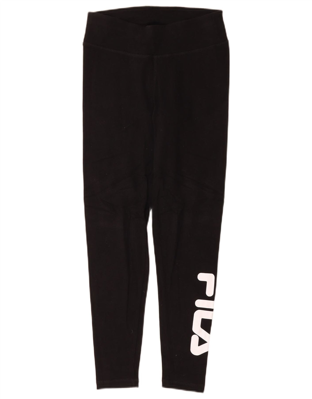 Leggings Fila Graphic Feminino UK 10 Pequeno Preto