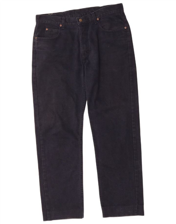 Jeans retos masculinos LEE W34 L30 algodão azul marinho