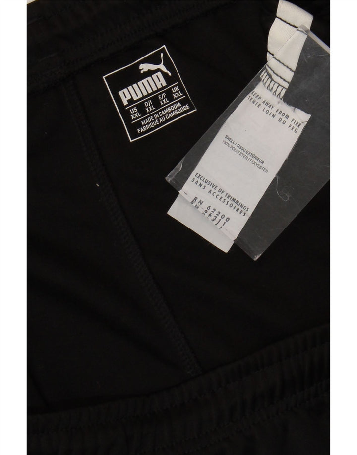 Calça de treino masculina PUMA 2XL poliéster preto