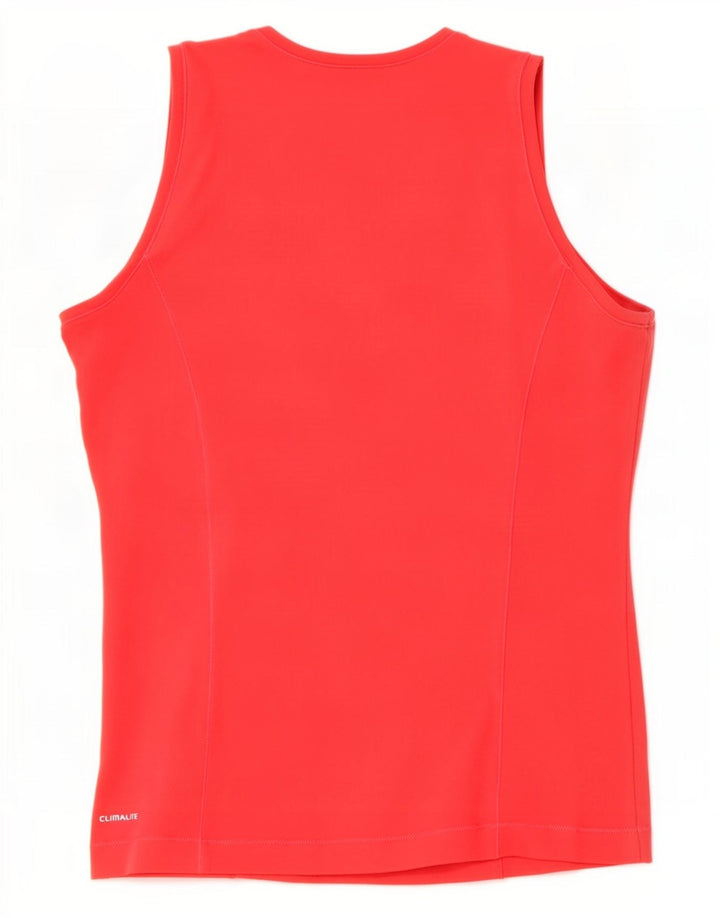 Adidas Womens Clima 365 Vest Top UK 14 Médio Vermelho