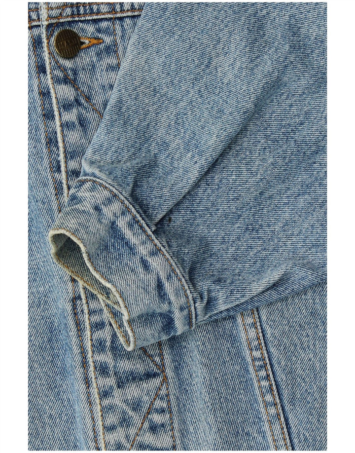 Jaqueta jeans masculina MASH Reino Unido 42 XL azul