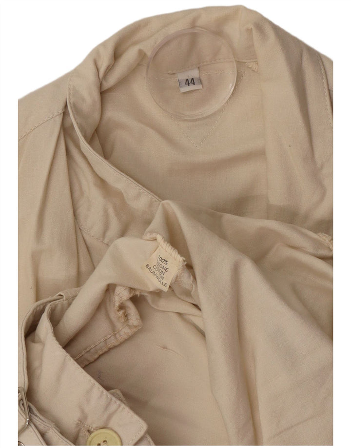 Jaqueta bomber masculina Swinger Batwing UK 44 2XL algodão bege