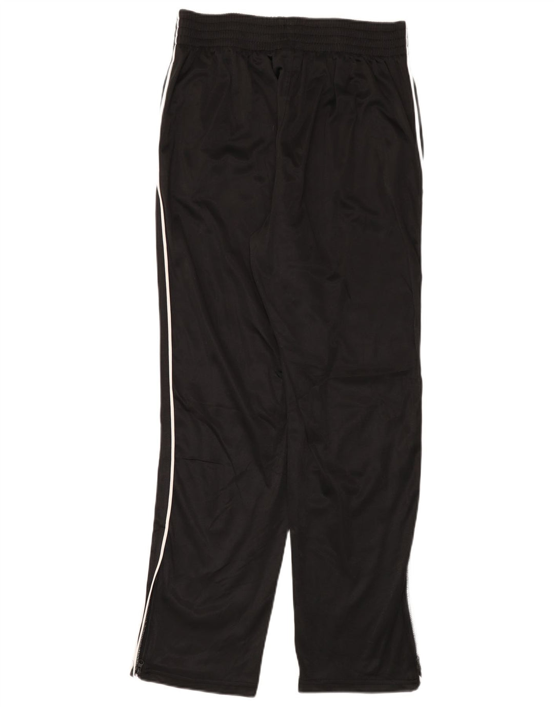 Calça de treino gráfica masculina Tio Sam, poliéster preto médio