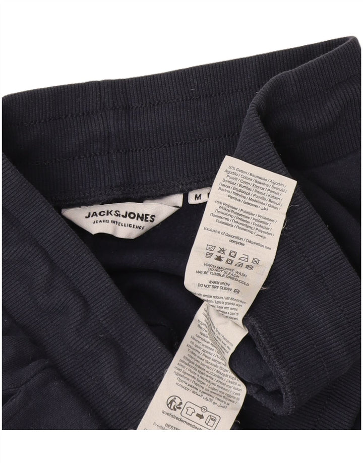 Calça de treino masculina Jack & Jones Graphic Joggers médio azul marinho