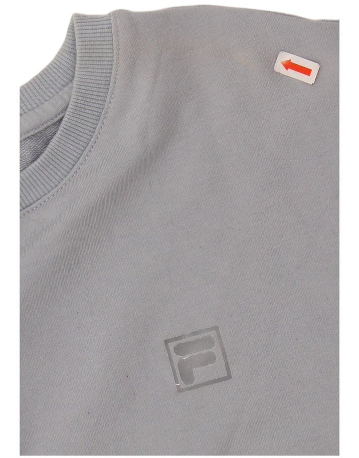 FILA Moletom Masculino Jumper XL Azul Algodão