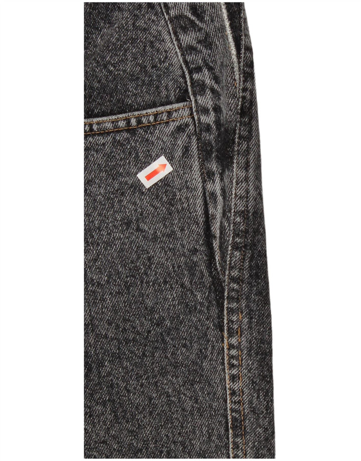 LAURA BIAGIOTTI Calça jeans feminina W30 L27 algodão cinza