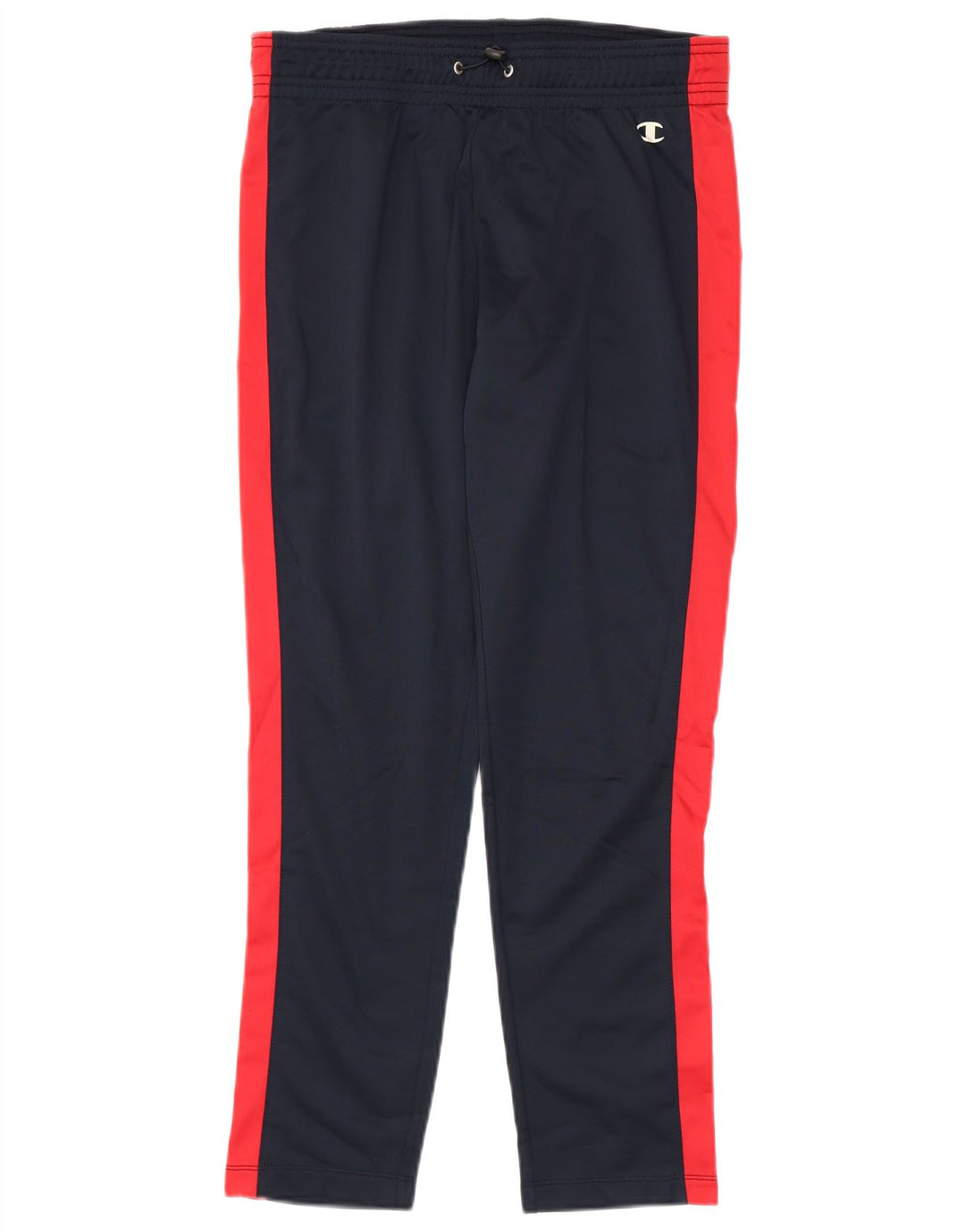Calça de treino masculina Champion médio azul marinho poliéster colorblock
