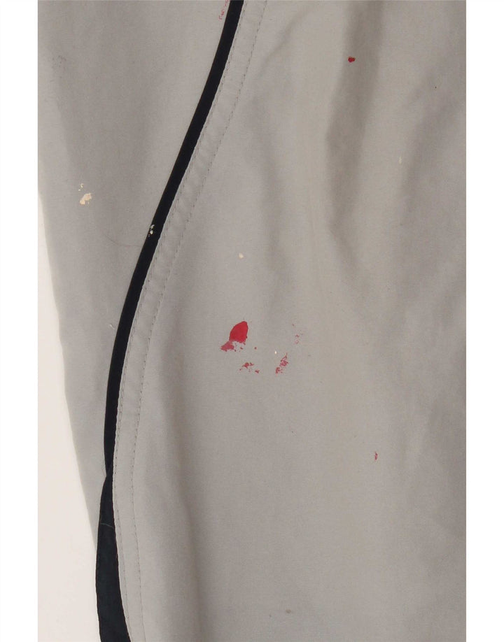 Calça de treino masculina Reebok Graphic Joggers grande cinza poliéster