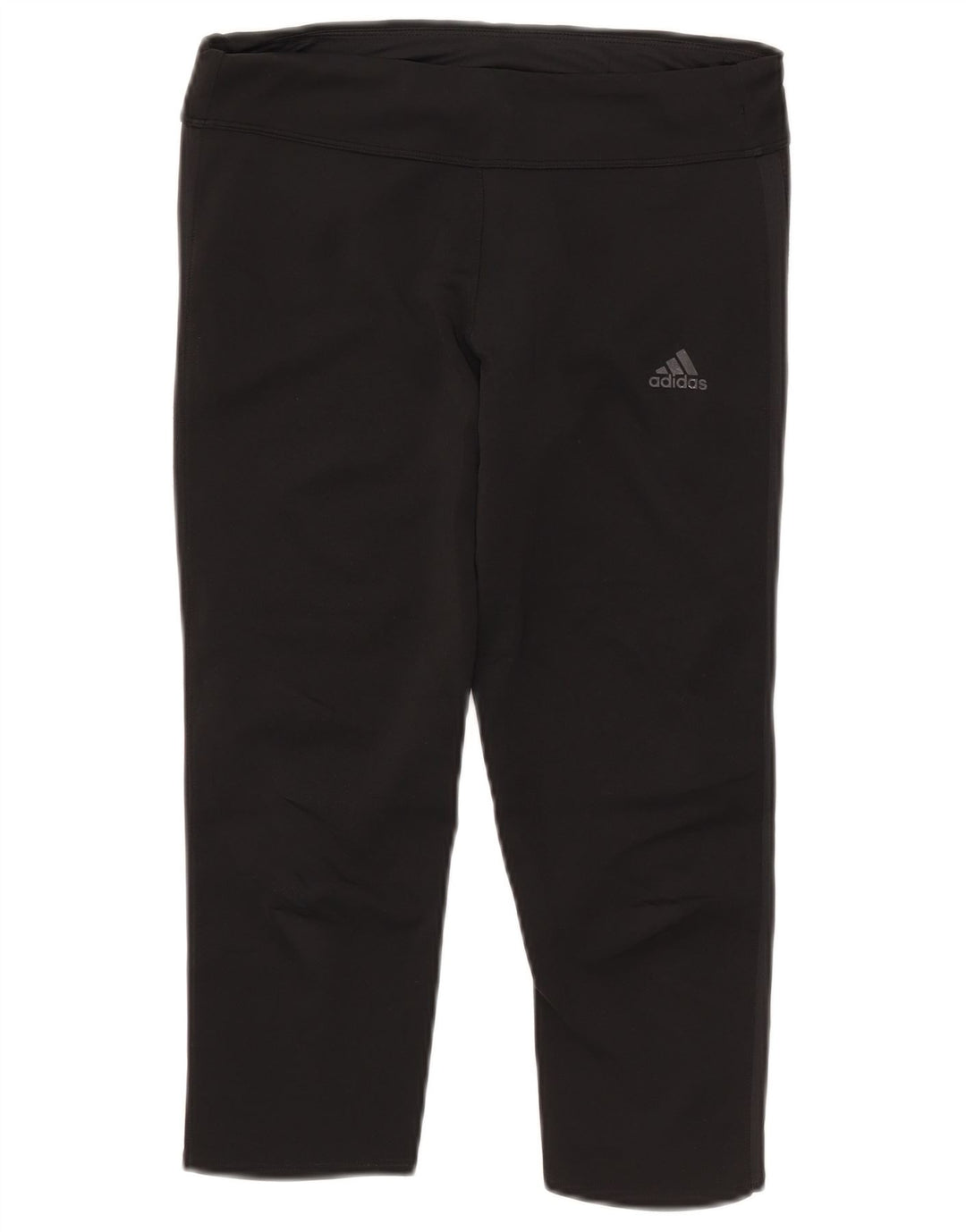 Adidas Womens Climacool Capri Leggings UK 8/10 Pequeno Poliéster Preto
