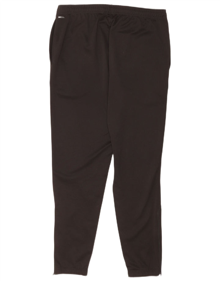 Calça de treino masculina Puma grande poliéster preto