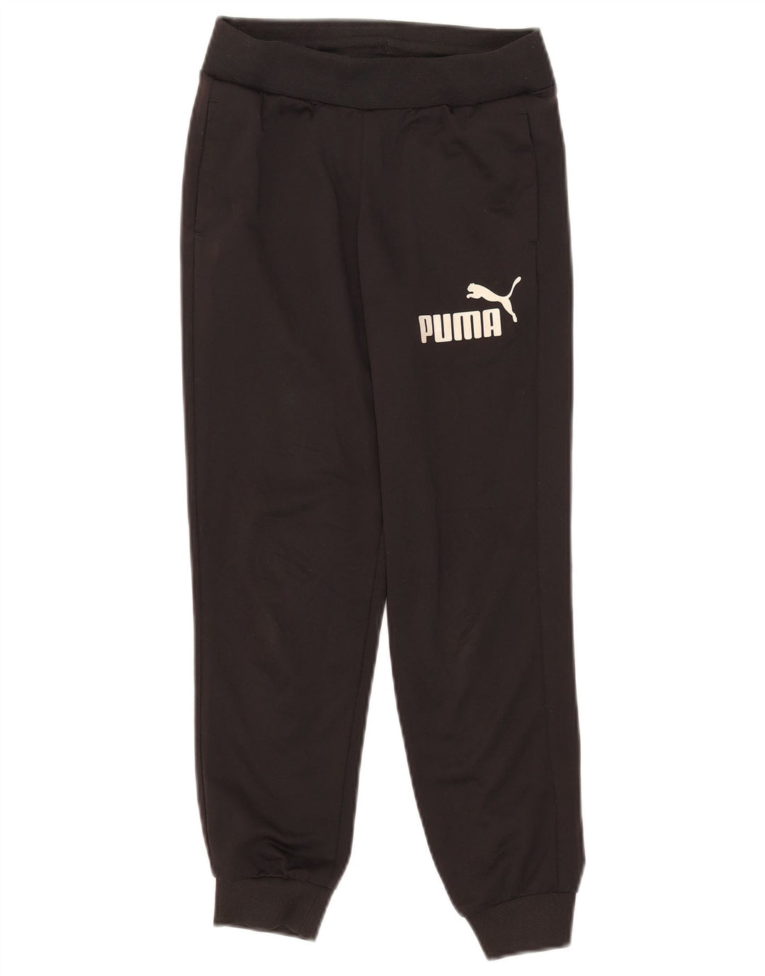 Calça de treino Puma Boys Graphic Joggers 9-10 anos preto poliéster