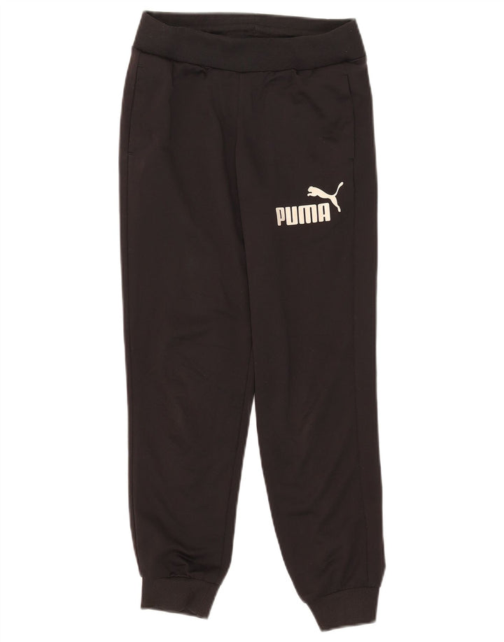 Calça de treino Puma Boys Graphic Joggers 9-10 anos preto poliéster