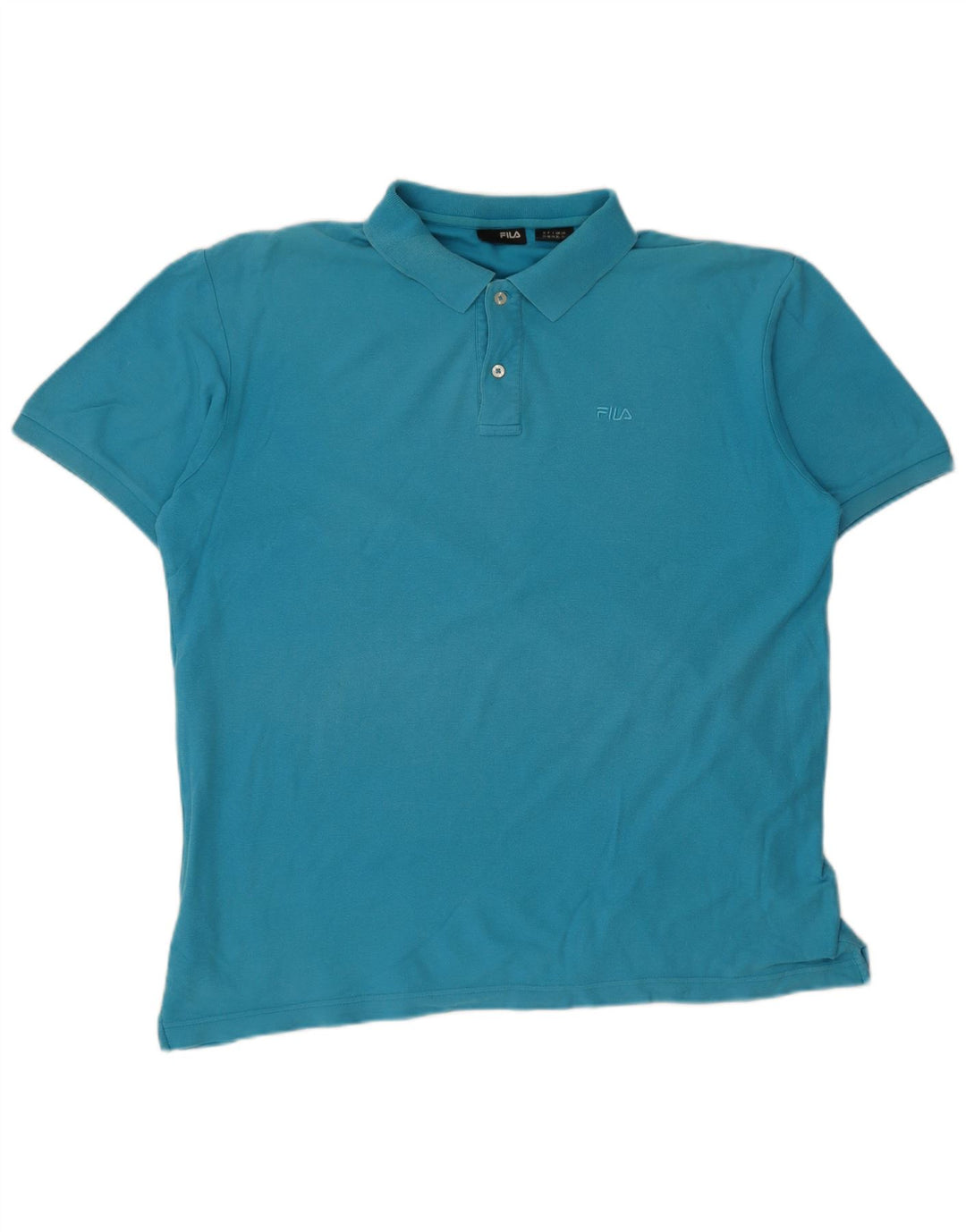 Camisa polo masculina Fila XL azul algodão