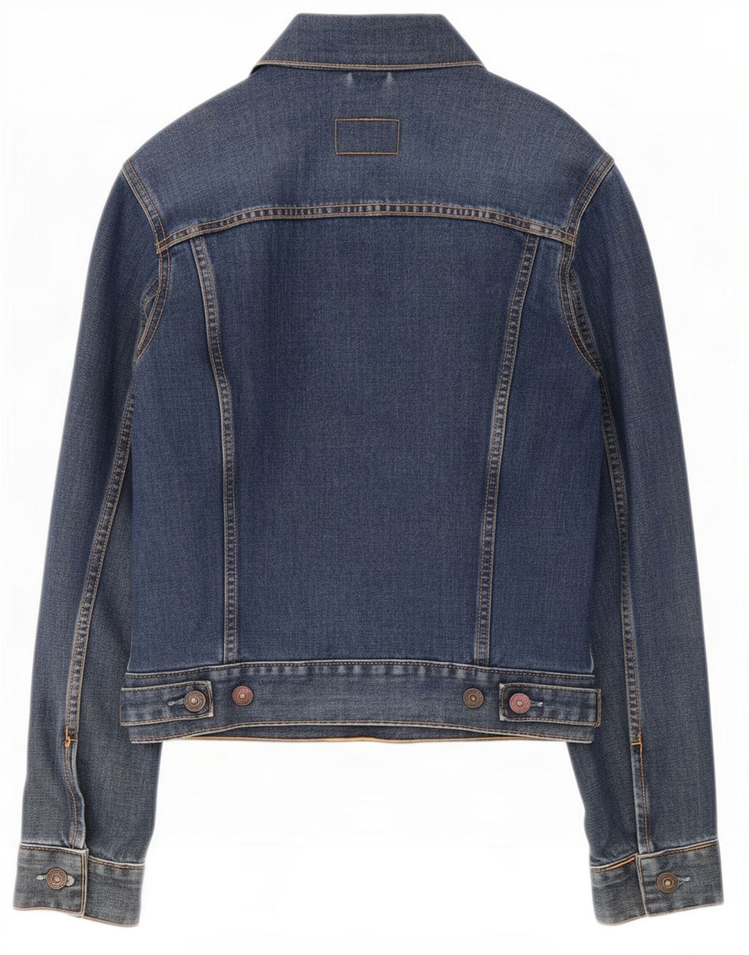 Jaqueta jeans feminina Levi's 11-12 anos algodão azul médio