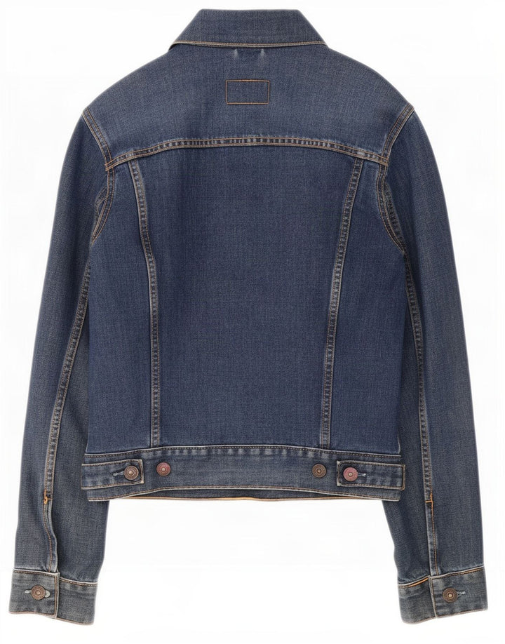 Jaqueta jeans feminina Levi's 11-12 anos algodão azul médio