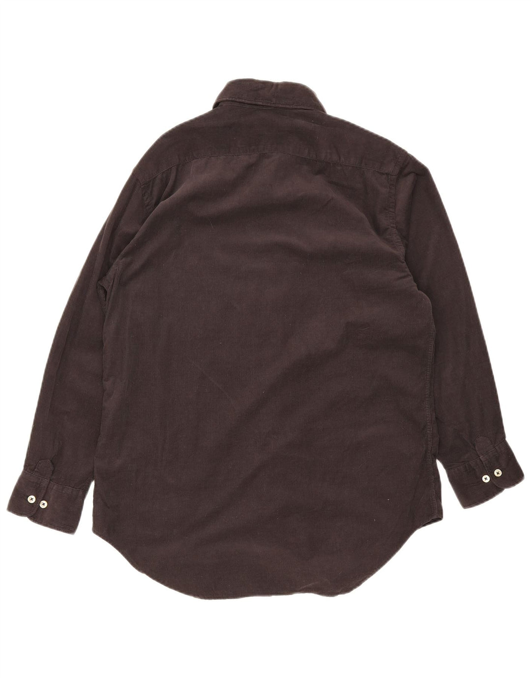 Camisa masculina de veludo cotelê Henry Cottons tamanho 38 algodão cinza médio