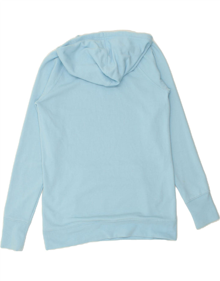 CHAMPION Mens Petite Graphic Hoodie Jumper XS Blue Cotton | Vintage Champion | Thrift | Second-Hand Champion | Used Clothing | Messina Hembry 
