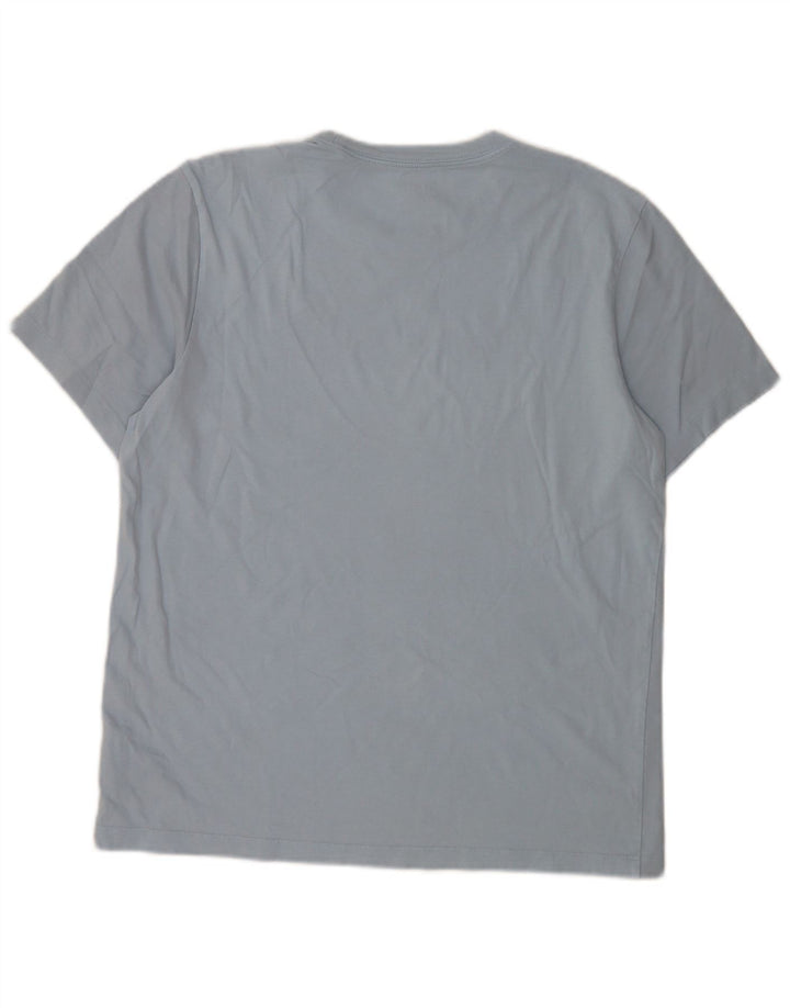 Camiseta masculina Jordan grande algodão azul