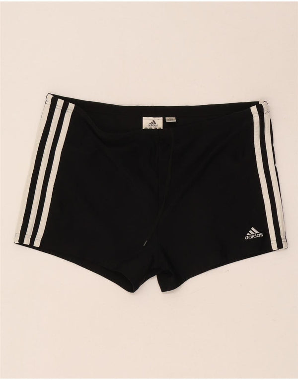 Shorts esportivos femininos Adidas UK 18 XL preto nylon