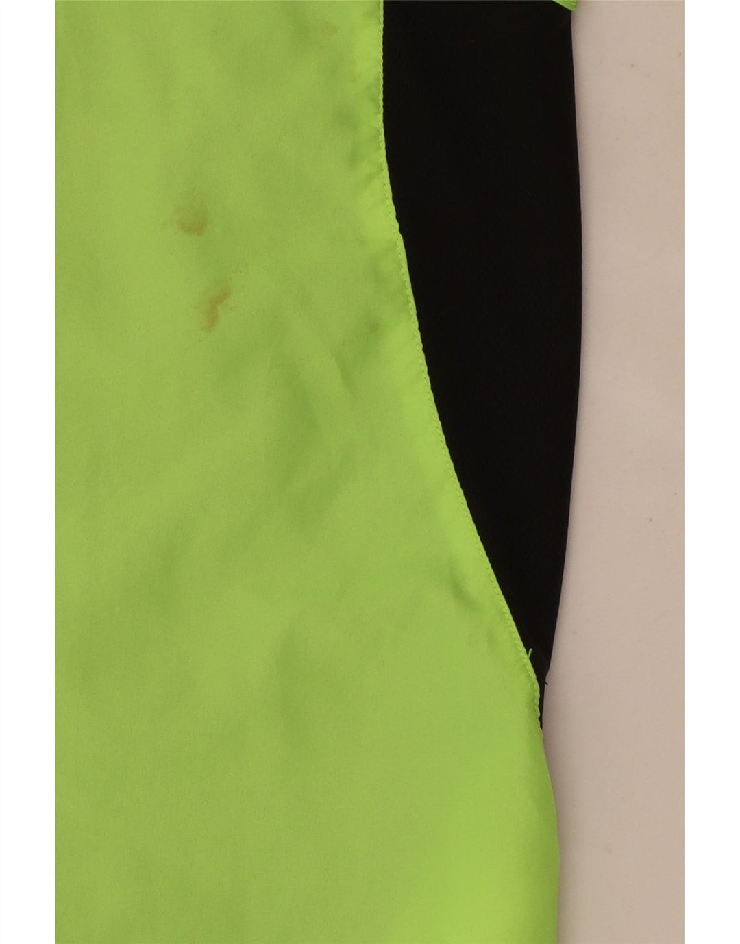 Asics Jaqueta masculina sem mangas com top de treino pequeno verde Colourblock