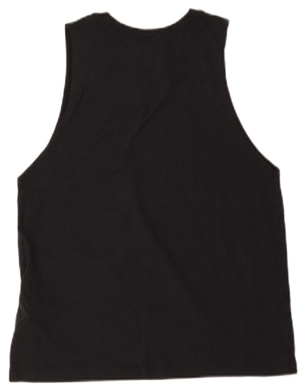 Under Armour Camiseta feminina gráfica Top UK 10 pequeno algodão preto