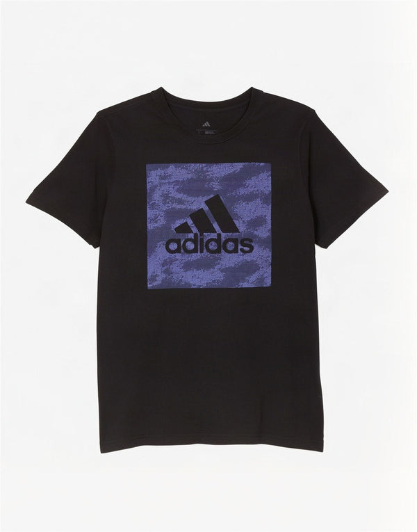 Camiseta Adidas Masculina Regular Fit Graphic Top Grande Preto