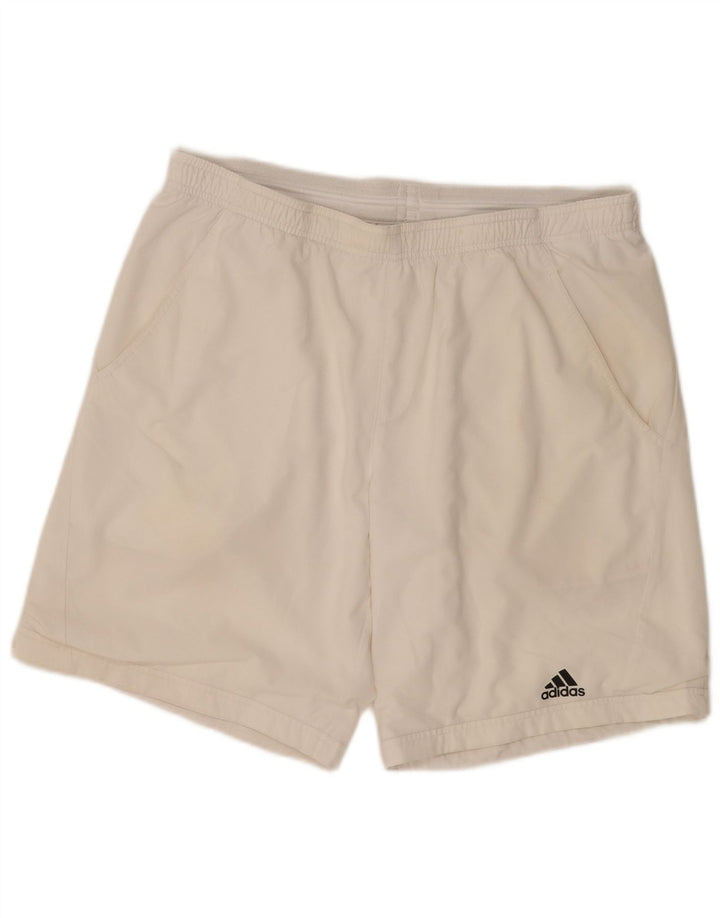 LOTTO Mens Climalite Sport Shorts Grande Poliéster Branco