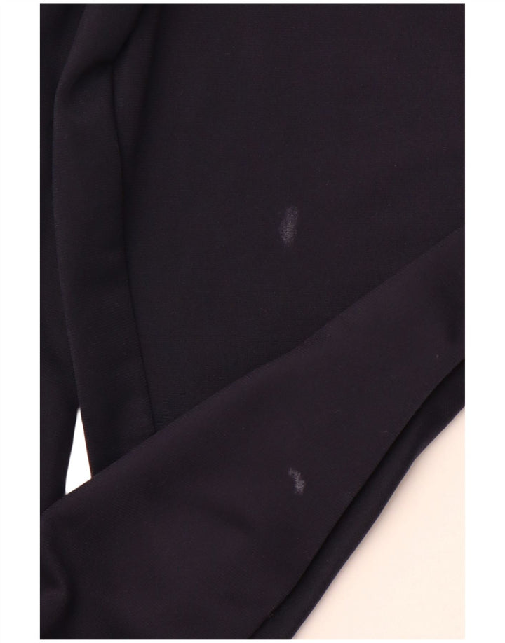 Calça de treino masculina HUMMEL de poliéster azul marinho médio