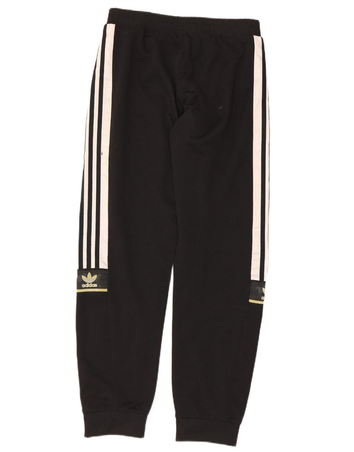 ADIDAS Mens Calças de treino Joggers Pequeno Poliéster Preto