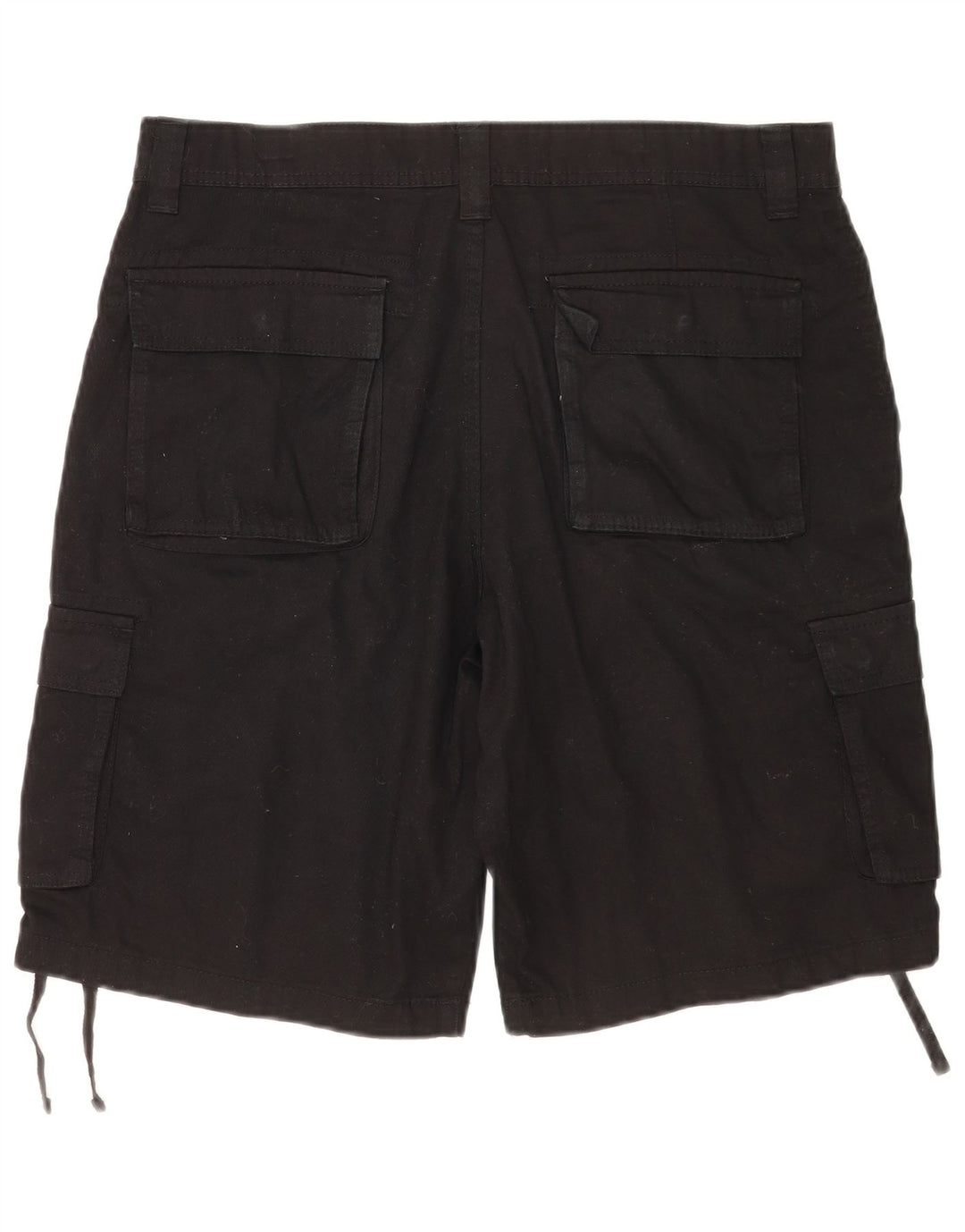 Terranova Mens Cargo Shorts W34 Grande Algodão Preto