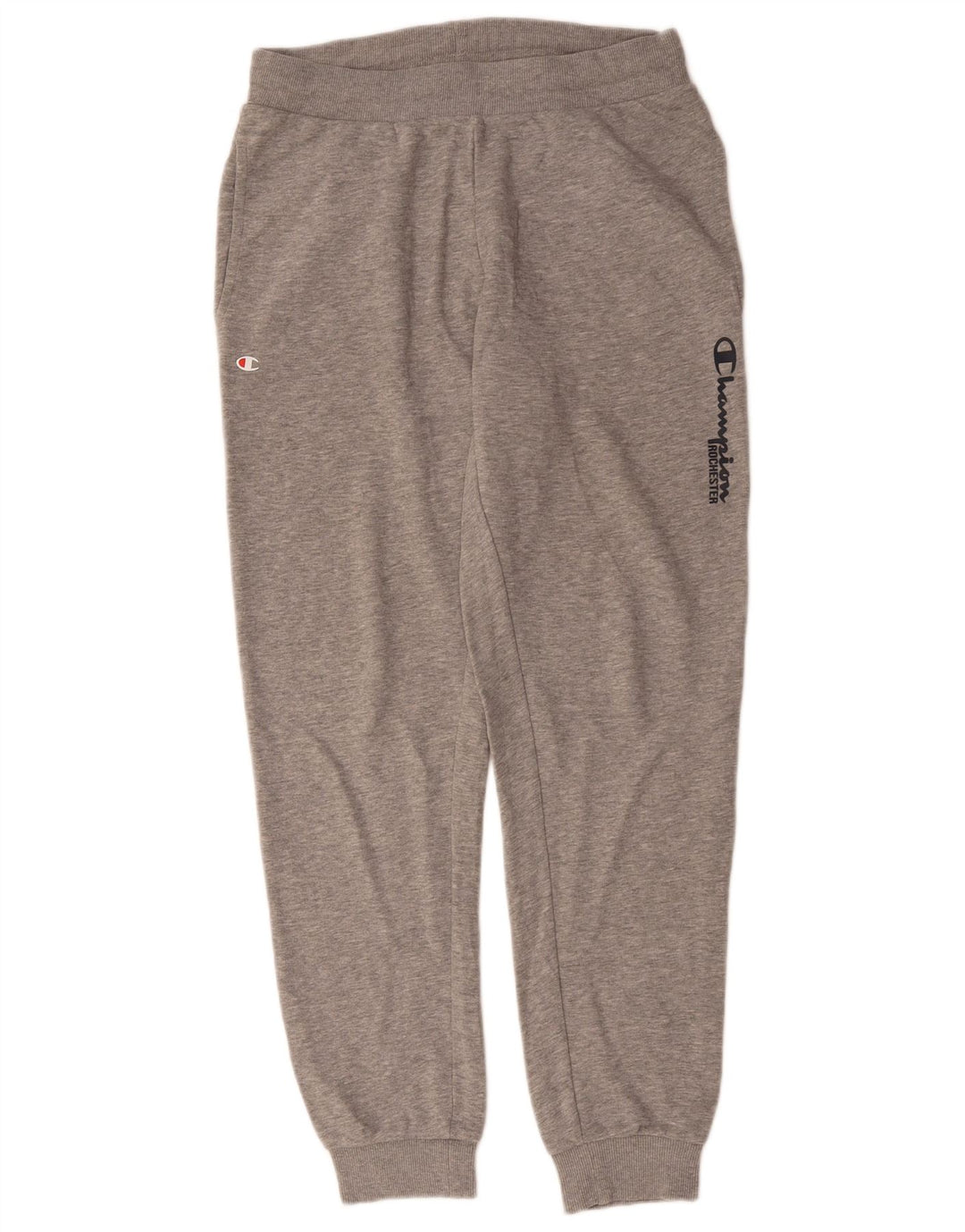 Calça esportiva masculina Champion Rochester Graphic Joggers cinza grande