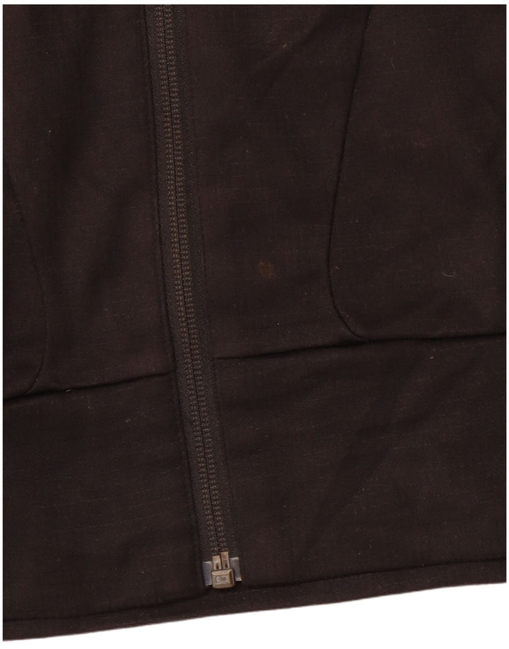 THE NORTH FACE Suéter masculino com capuz e zíper gráfico pequeno preto esportivo