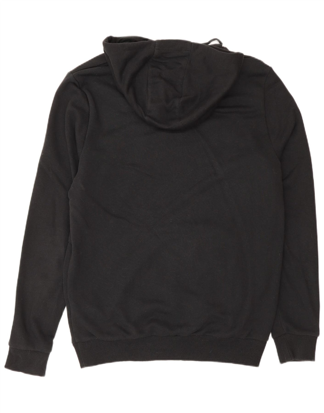 Fila Mens Hoodie Jumper IT 50 Médio Algodão Preto