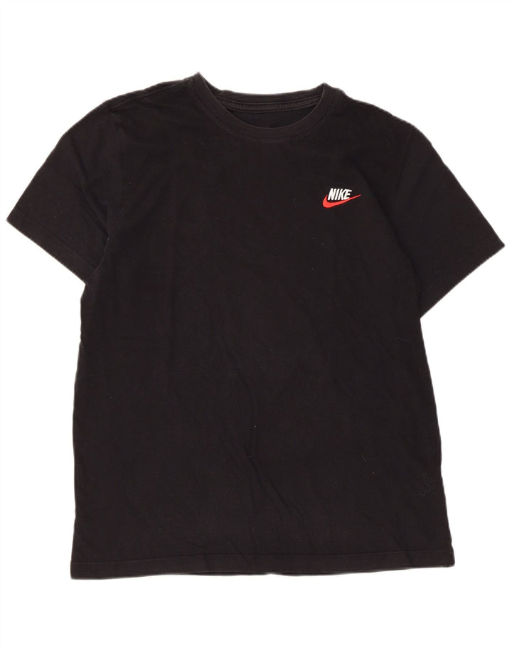 Camiseta feminina Nike UK 12 médio algodão preto
