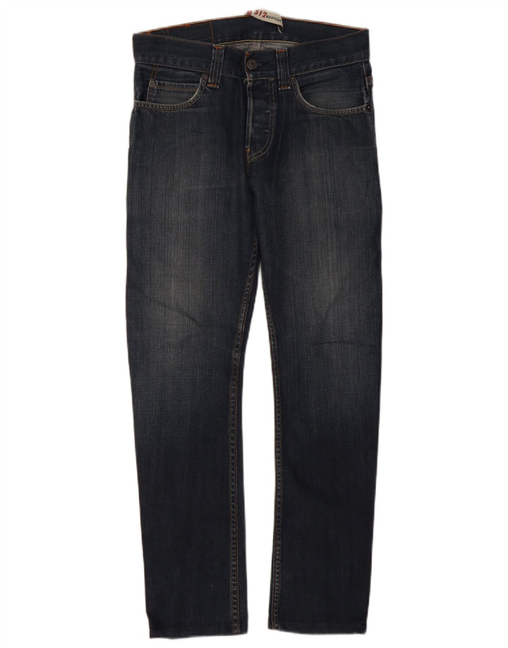 Calça jeans feminina Levi's 512 Bootcut W32 L32 azul marinho