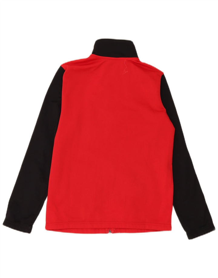 Jaqueta Nike Boys Treino Top 12-13 Anos Grande Poliéster Colorblock Vermelho