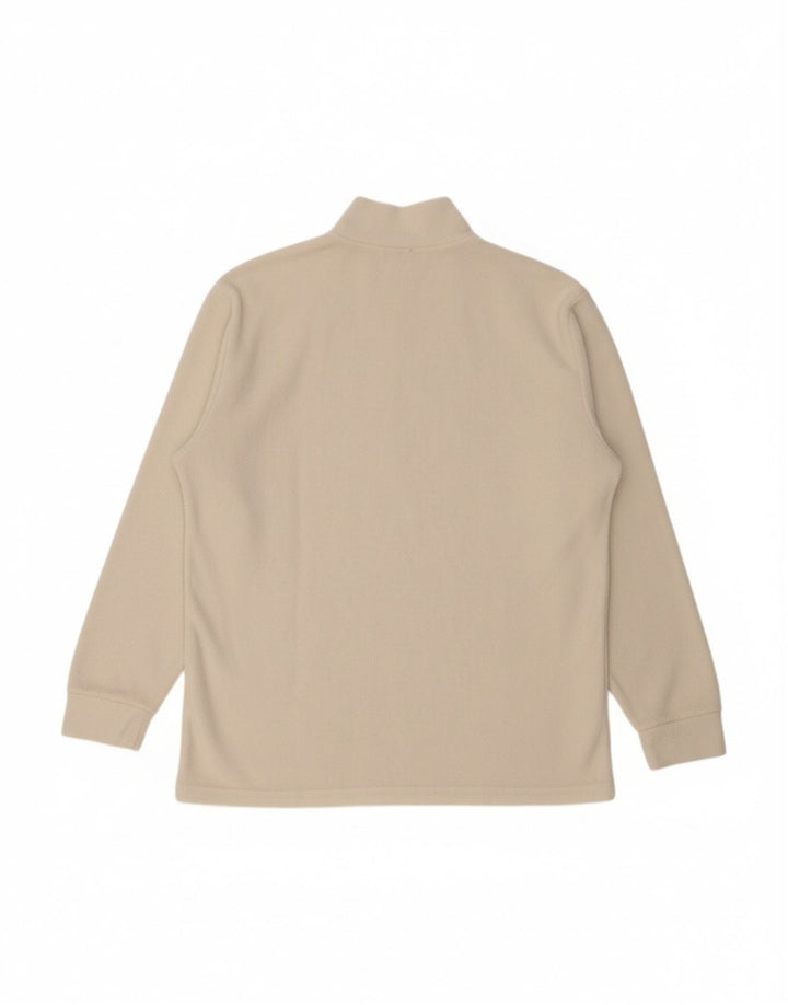 Jumper de lã masculino FILA com zíper e gola 2XL branco