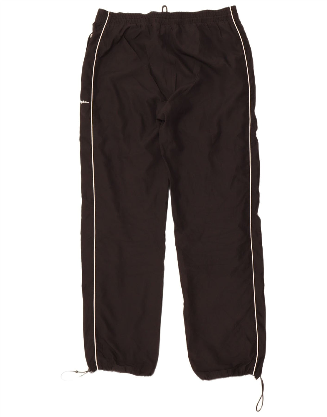 Calça esportiva masculina Champion Joggers grande poliéster preto