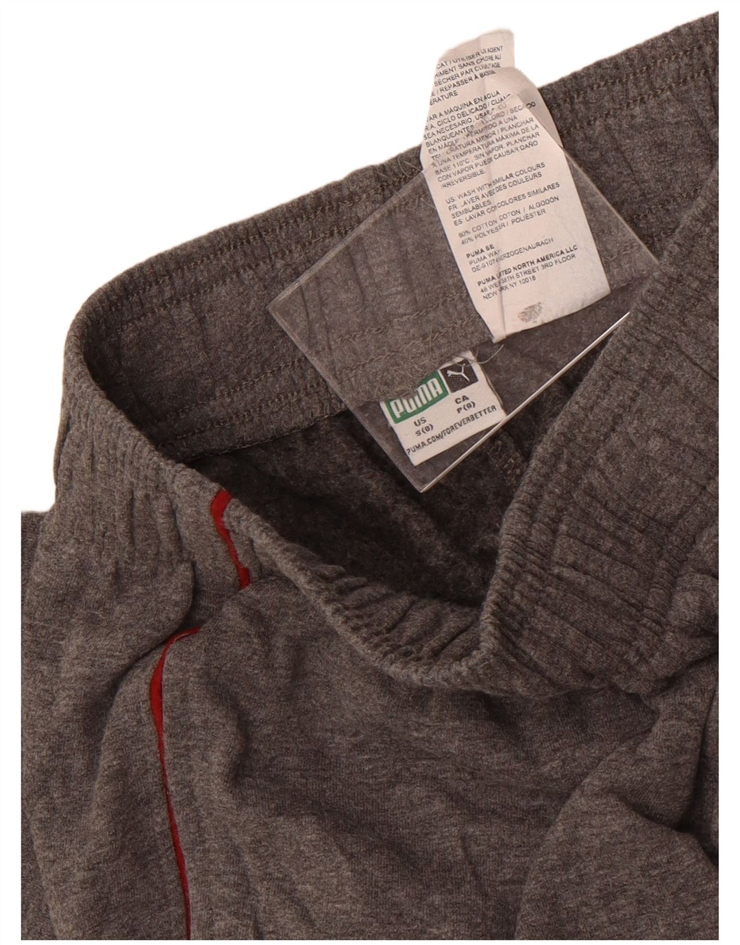 Calça de treino Puma Boys Joggers 7-8 anos pequeno cinza algodão