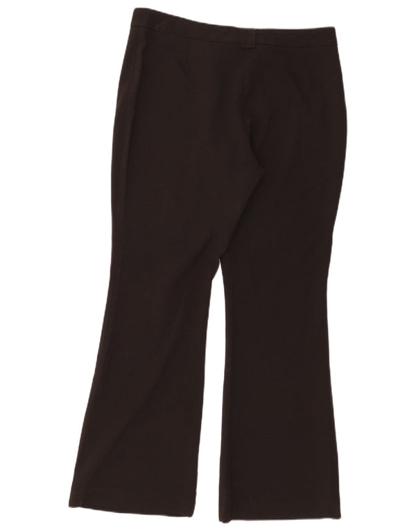 Calça feminina Bootcut Suit Marks & Spencer Reino Unido 12 Médio W30 L29 Preto