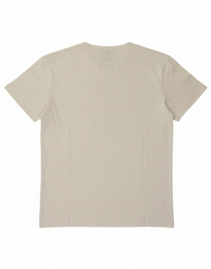 Camiseta feminina Guess com estampa gráfica EU 38 médio algodão branco clássico