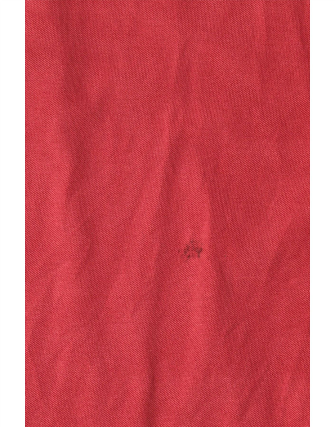 Camisa polo masculina Crew Clothing grande algodão vermelho