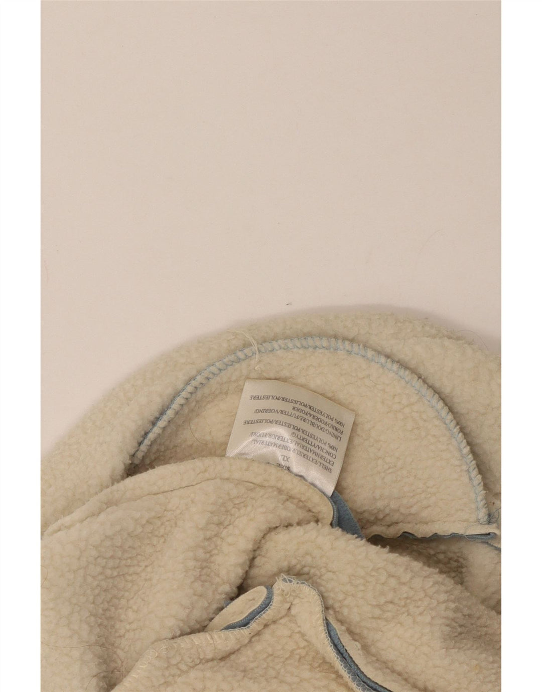 Jaqueta de lã masculina vintage UK 42 XL poliéster azul