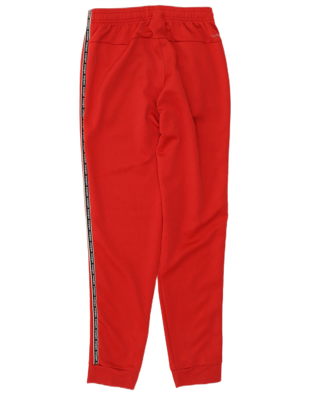 ADIDAS Mens Climalite Graphic Calças de treino Joggers Pequeno Algodão Vermelho