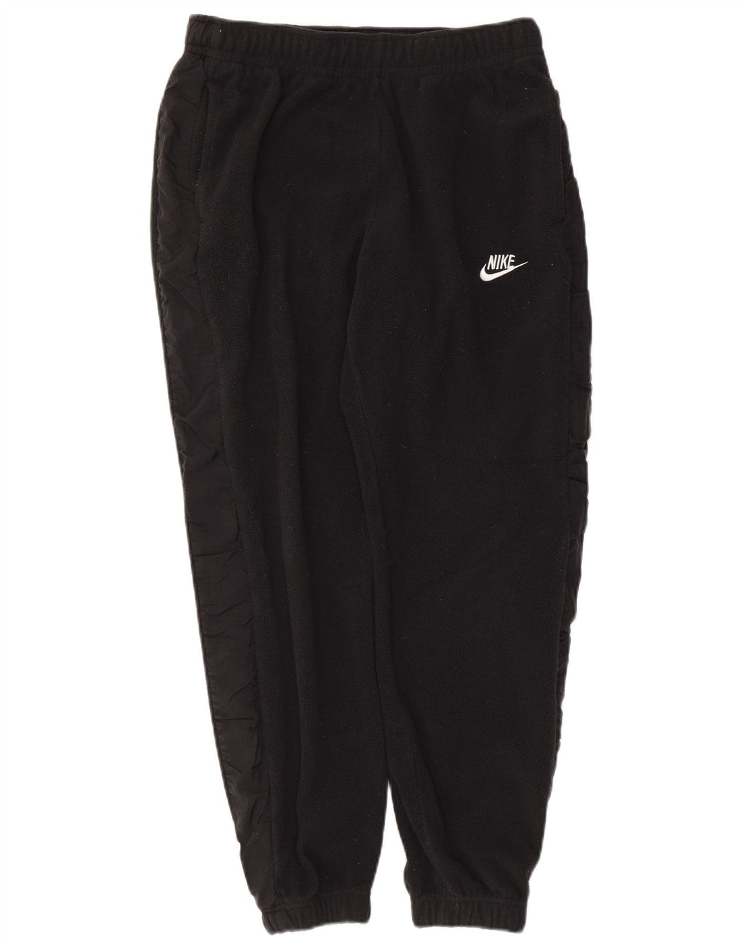Nike Mens Treino Calças Joggers Pequeno Poliéster Preto