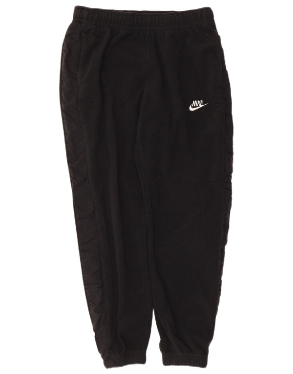 Nike Mens Treino Calças Joggers Pequeno Poliéster Preto