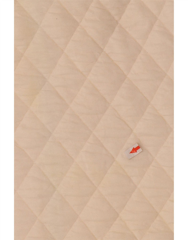 Jaqueta acolchoada feminina Marks & Spencer de grandes dimensões Reino Unido 12 Médio Off White